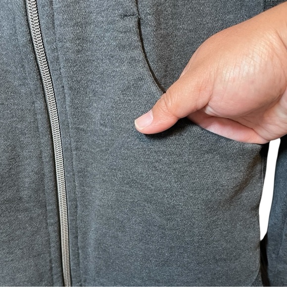 LULULEMON Asymmetrical Scuba Runch Full Zip Asymmetrical Jacket Size 6 - Picture 7 of 14